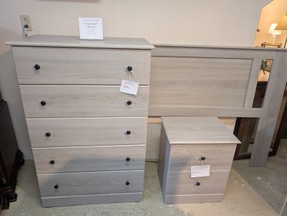 Swedish Gray Queen Bedroom Set