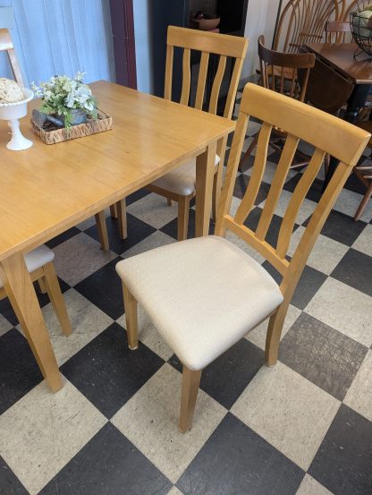 Natural Color Table & 4 Chairs - Image 2