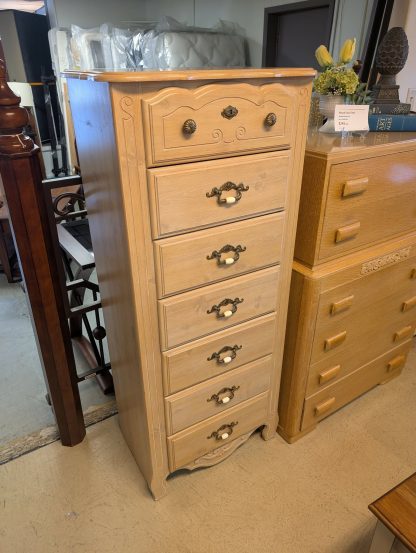 Tall Natural Color Lingerie Chest
