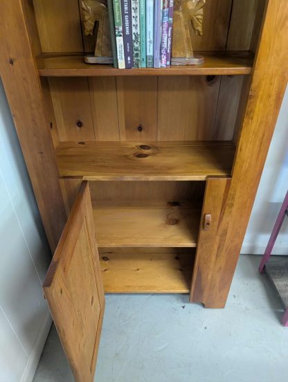 Pine Storage Bookcase - Image 2