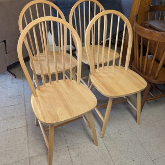 4 Natural Color Chairs
