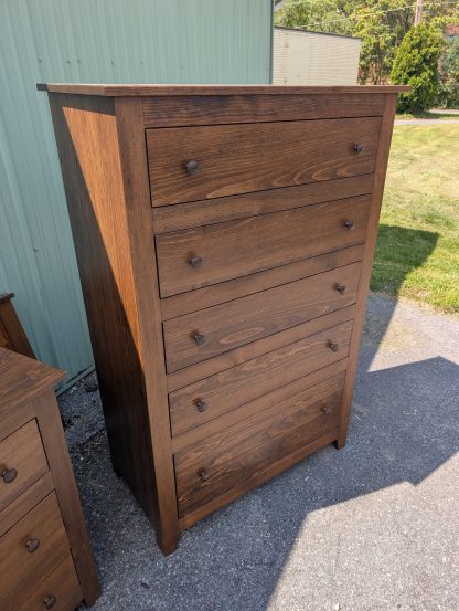 Walnut Brown Queen Size Bedroom Set - Image 5