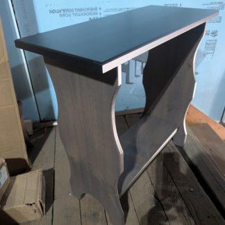 Gray & Black Narrow End Table: Multiple Available