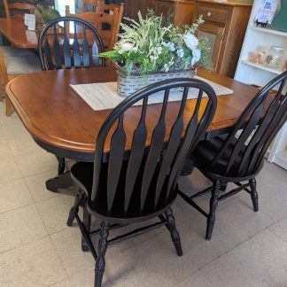Two Tone Table & Chair Set