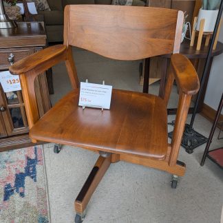 MCM Wooden Accent Chair