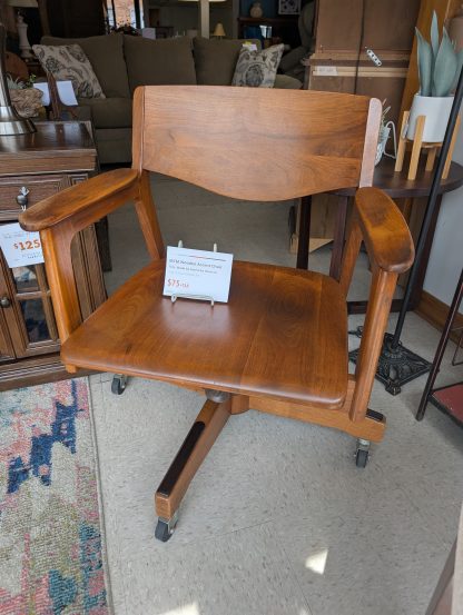 MCM Wooden Accent Chair