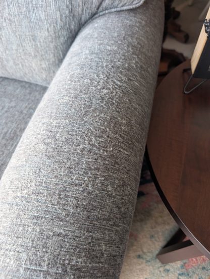 Steel Blue Sofa & Loveseat Set - Image 4
