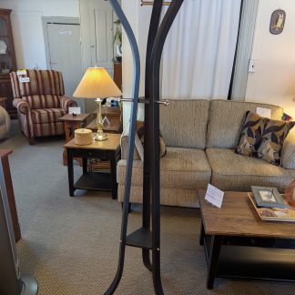 Black Metal Coat Rack