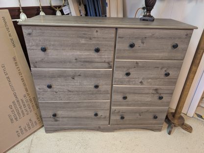 Weathered Gray 7 Drawer Dresser