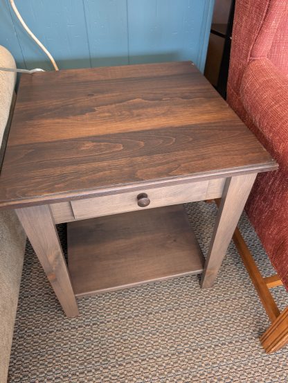 Gray & Brown End Table Set - Image 3