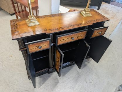 Black Decorative Credenza - Image 2