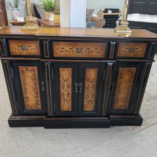 Black Decorative Credenza