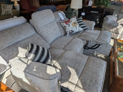Gray LAZBOY Power Sofa - Image 2