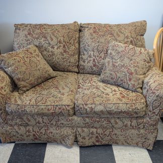 Lancer Sofa with Rolled Arms. Sold As Is.