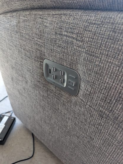 Gray LAZBOY Power Recliner - Image 3