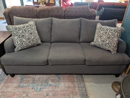 Solid Gray Sofa