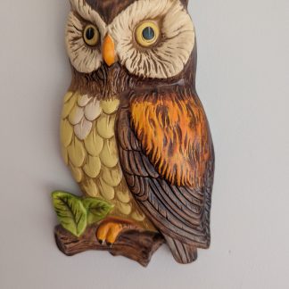 Vintage Lefton Owl Set