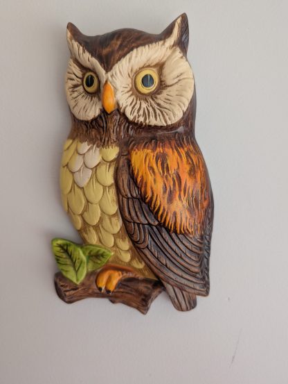 Vintage Lefton Owl Set