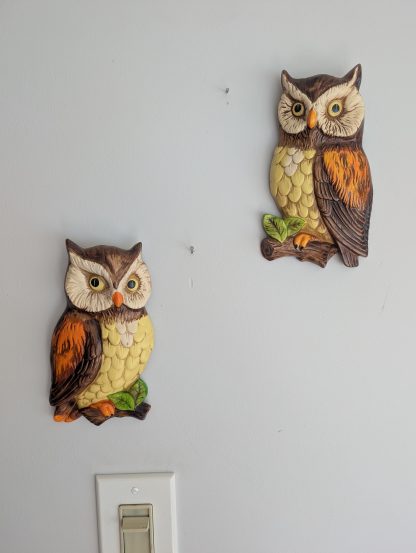 Vintage Lefton Owl Set - Image 2