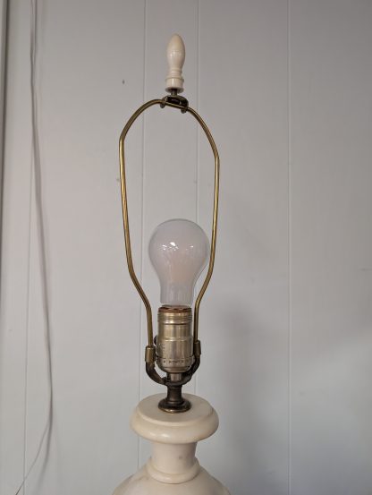 Vintage Alabaster Table Lamp - Image 6