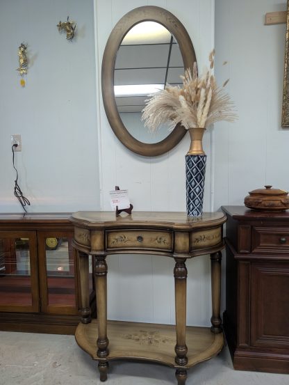 Decorative Credenza & Mirror Set