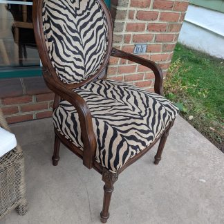 Zebra Pattern Chair
