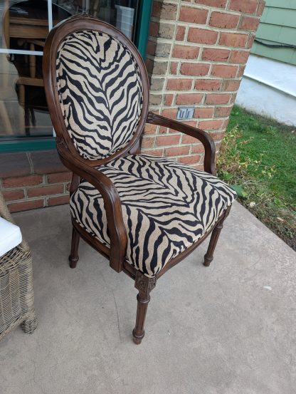 Zebra Pattern Chair