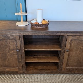 Walnut Brown TV Stand