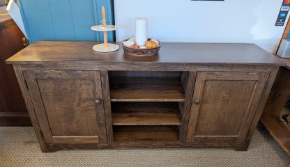 Walnut Brown TV Stand