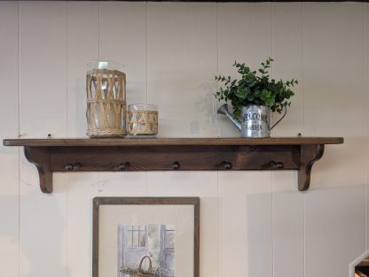 3' Brown Wall Shelf