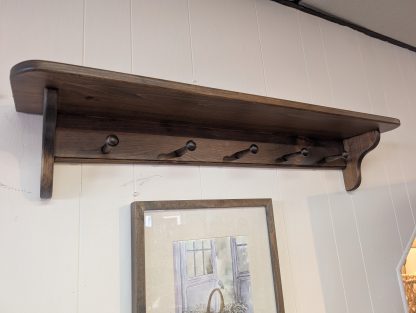3' Brown Wall Shelf - Image 2