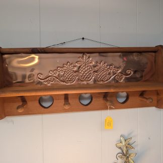 Wooden Copper Shelf