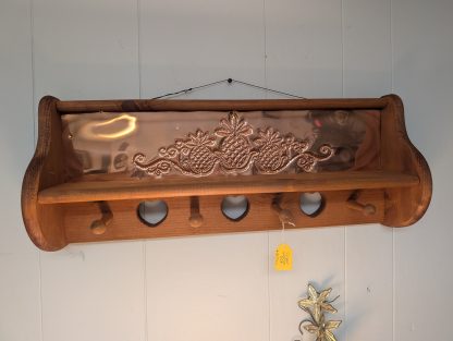 Wooden Copper Shelf