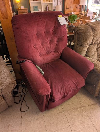 Burgundy Lift Chair