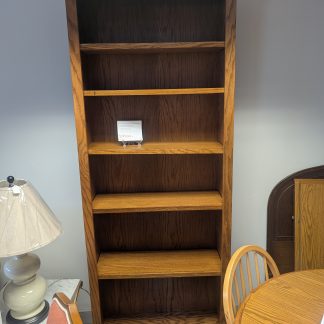 Tall Wooden Bookcase