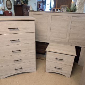Pecan Gray Bedroom Set
