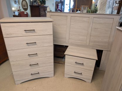 Pecan Gray Bedroom Set