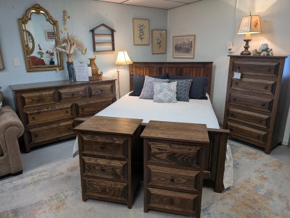Dark Brown Queen Bedroom Set