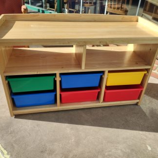 Kid's Cubby Cabinet