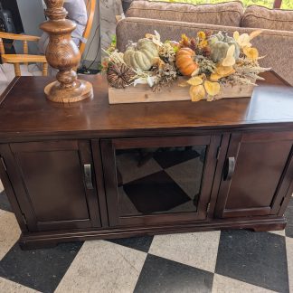 Cherry Finish TV Stand