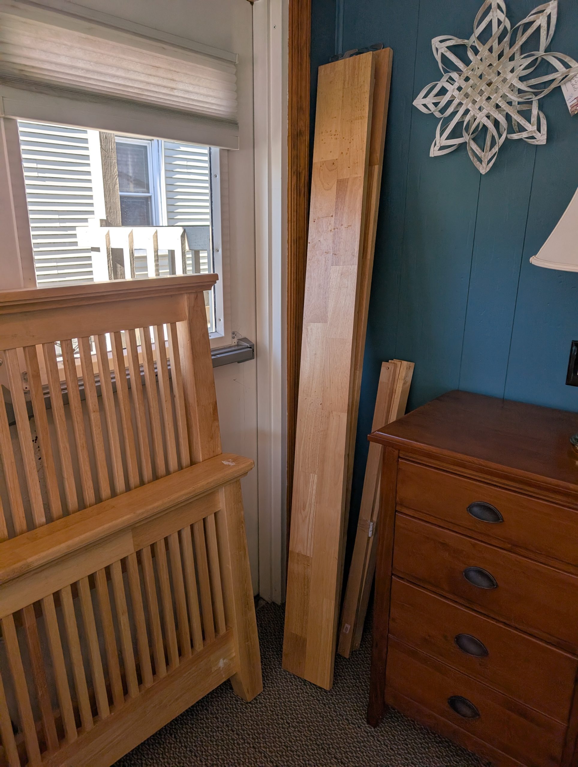 Twin Size Spindle Style Bed - Image 2