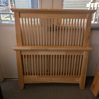 Twin Size Spindle Style Bed