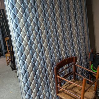 Blue Floral Queen Mattress & Box Set