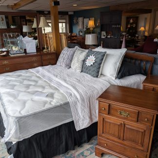 Queen Size Hardwood Cherry Bedroom Set