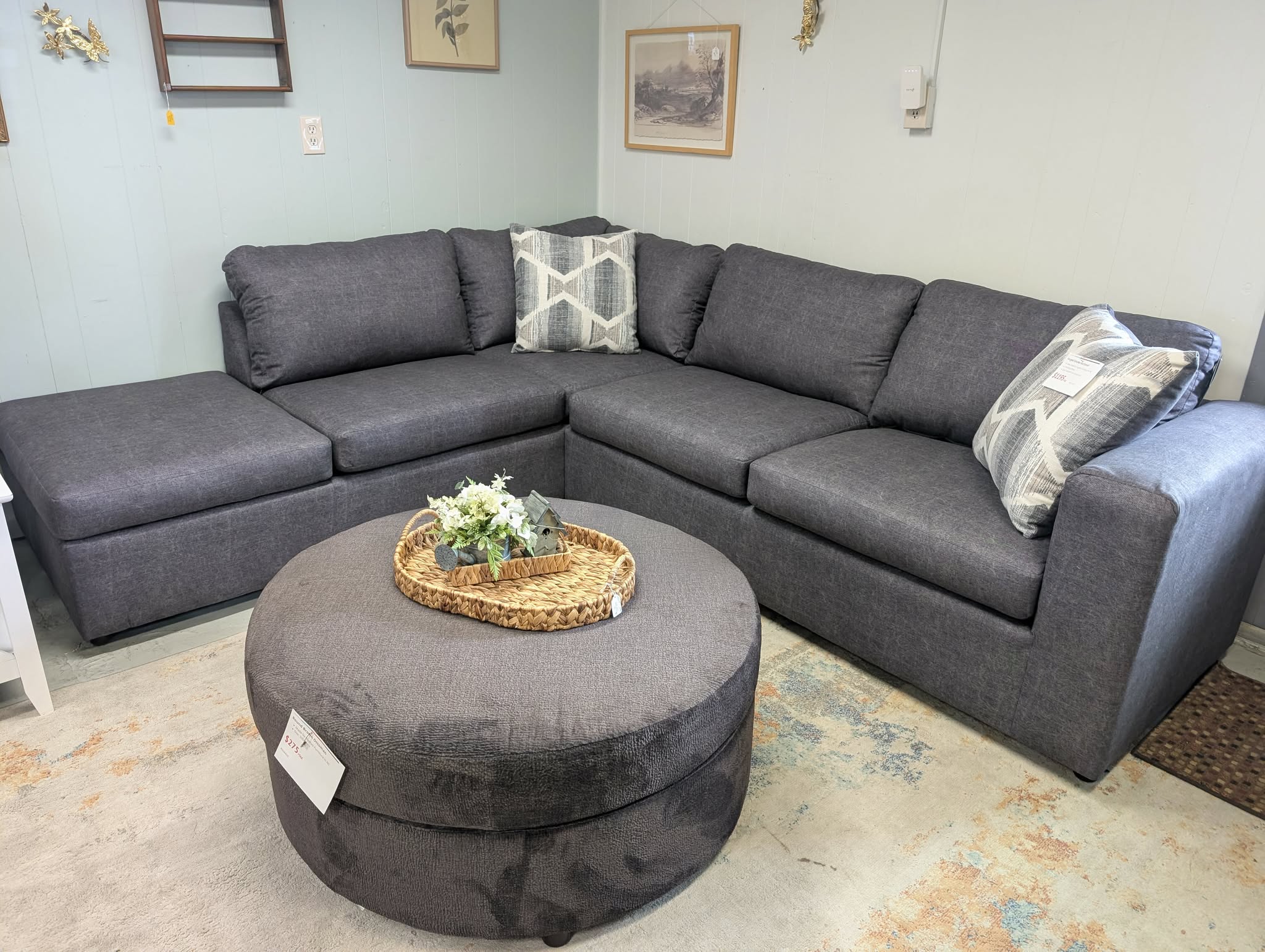 Forged Smoke Sectional