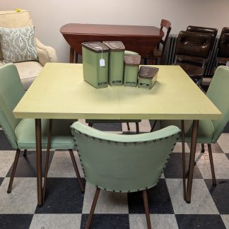 Green MCM Dinette Set