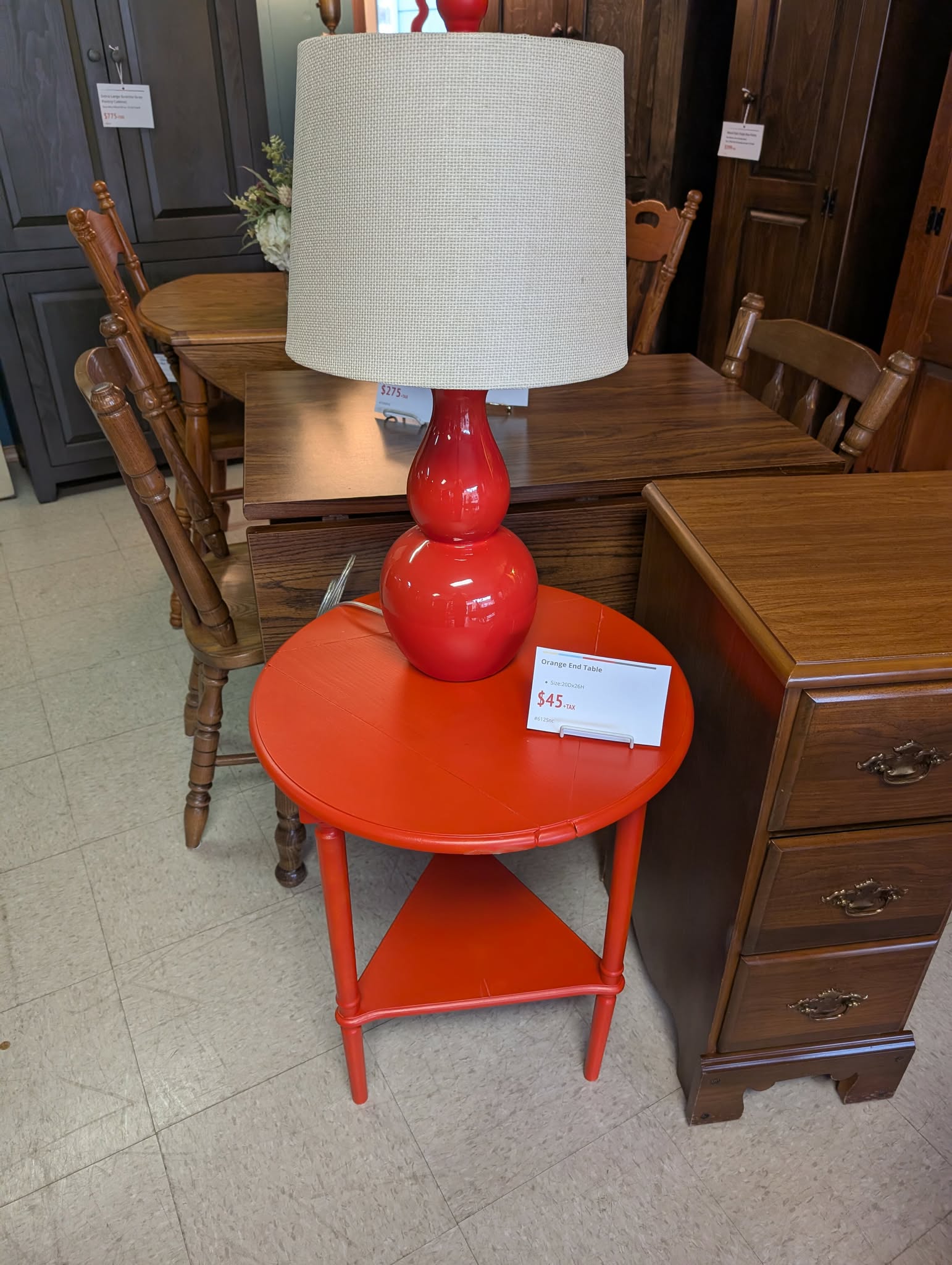 Orange Lamp