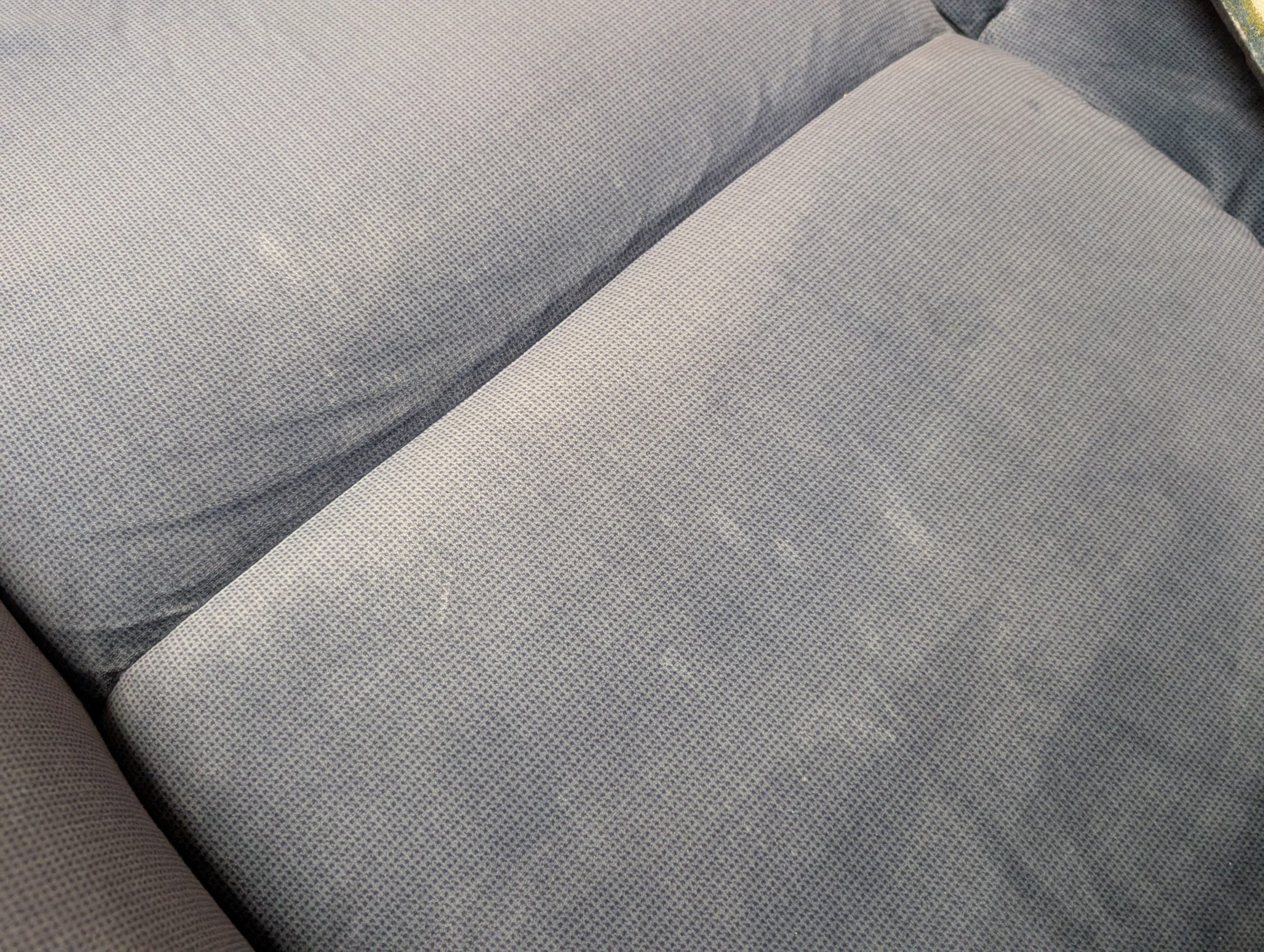 Blue LAZBOY Reclining Loveseat - Image 3