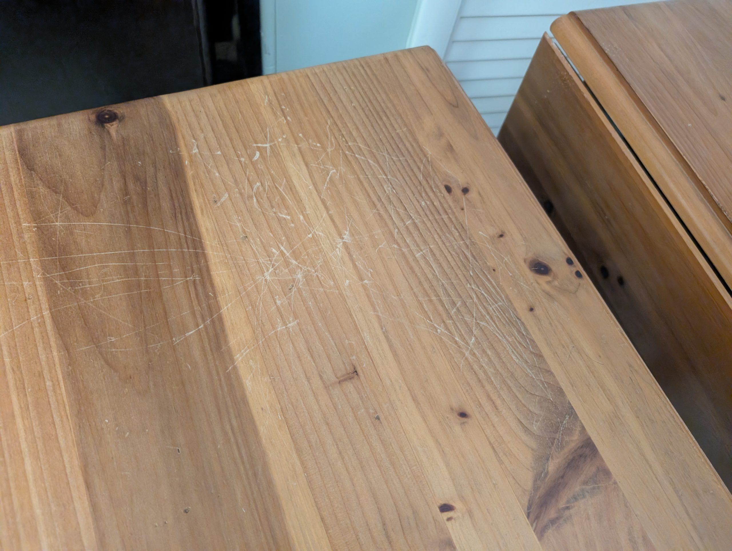 Real Wood Drop Leaf End Table Set - Image 4