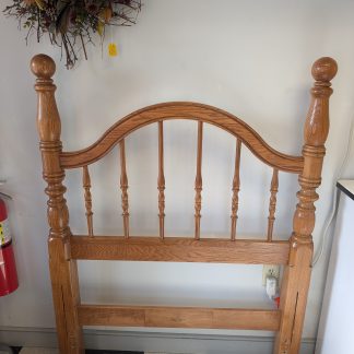 Oak Twin Size Bed